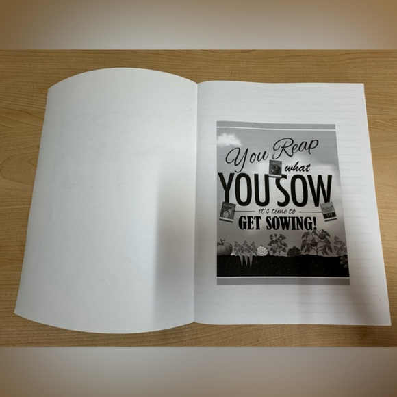 5/$20🛍️You Reap What You Sow Composition Book - Picture 2 of 6